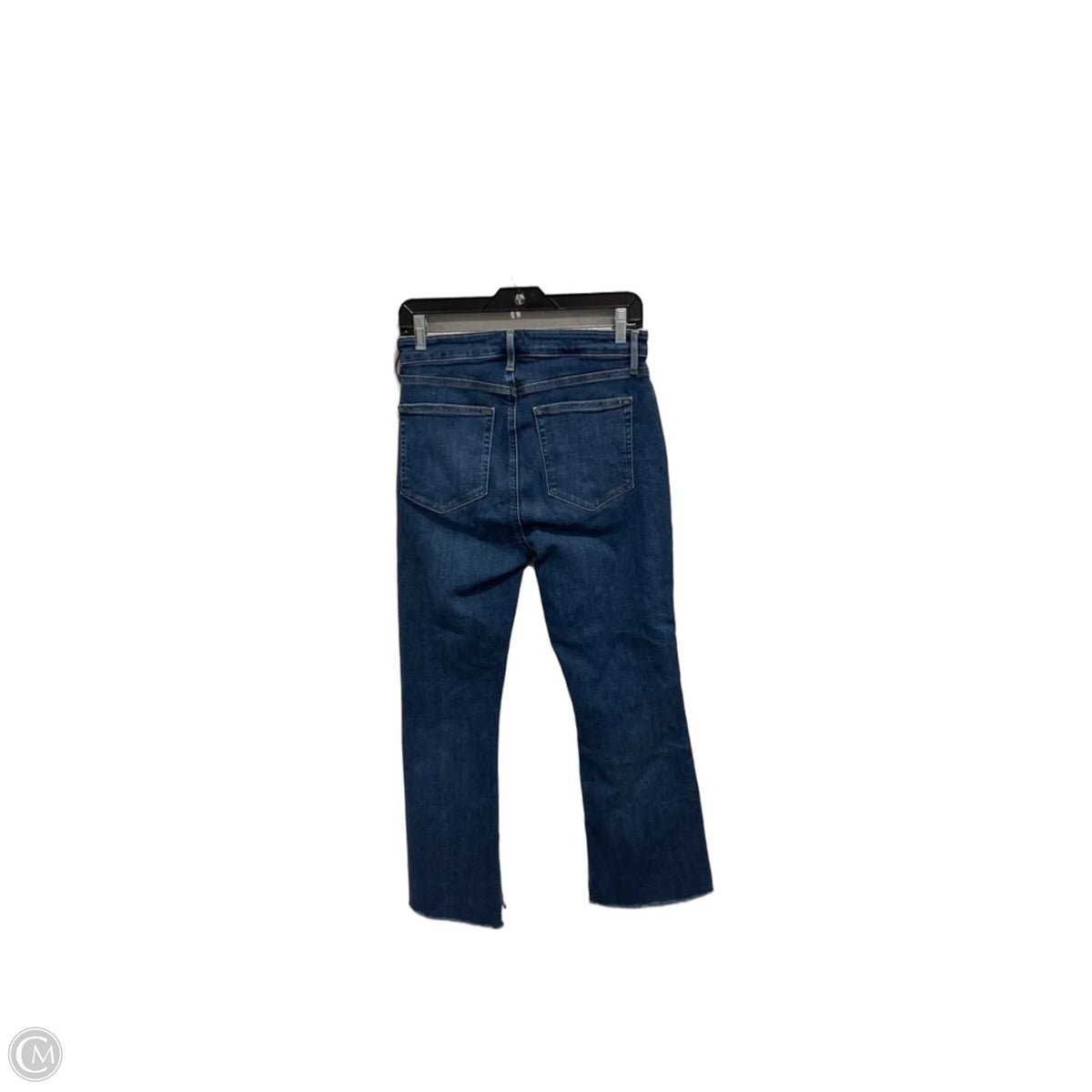 Jeans Cropped By Loft In Blue Denim, Size: 6