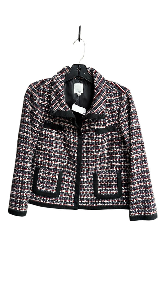 Blazer By Halogen In Plaid Pattern, Size: L