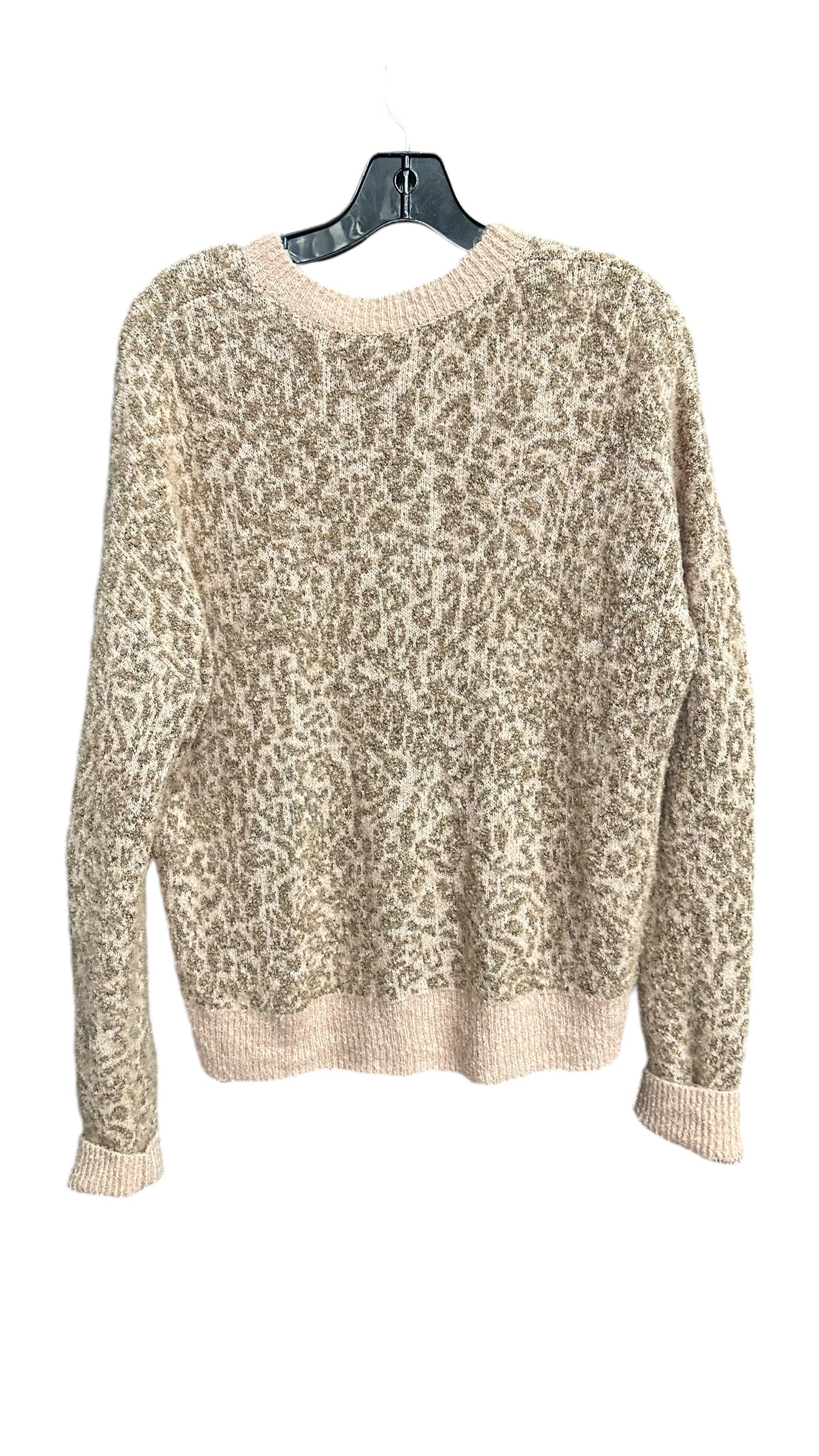 Sweater By Madewell In Leopard Print, Size: L