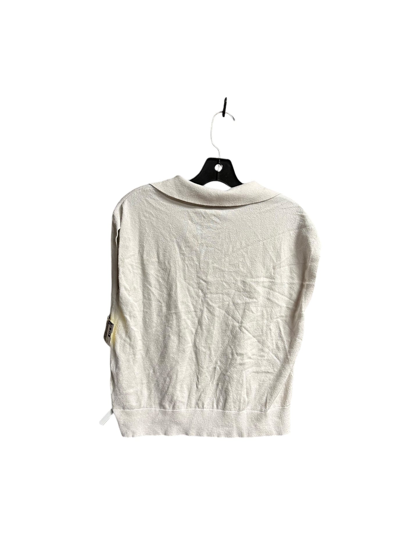 Vest Sweater By Dkny In Tan, Size: S