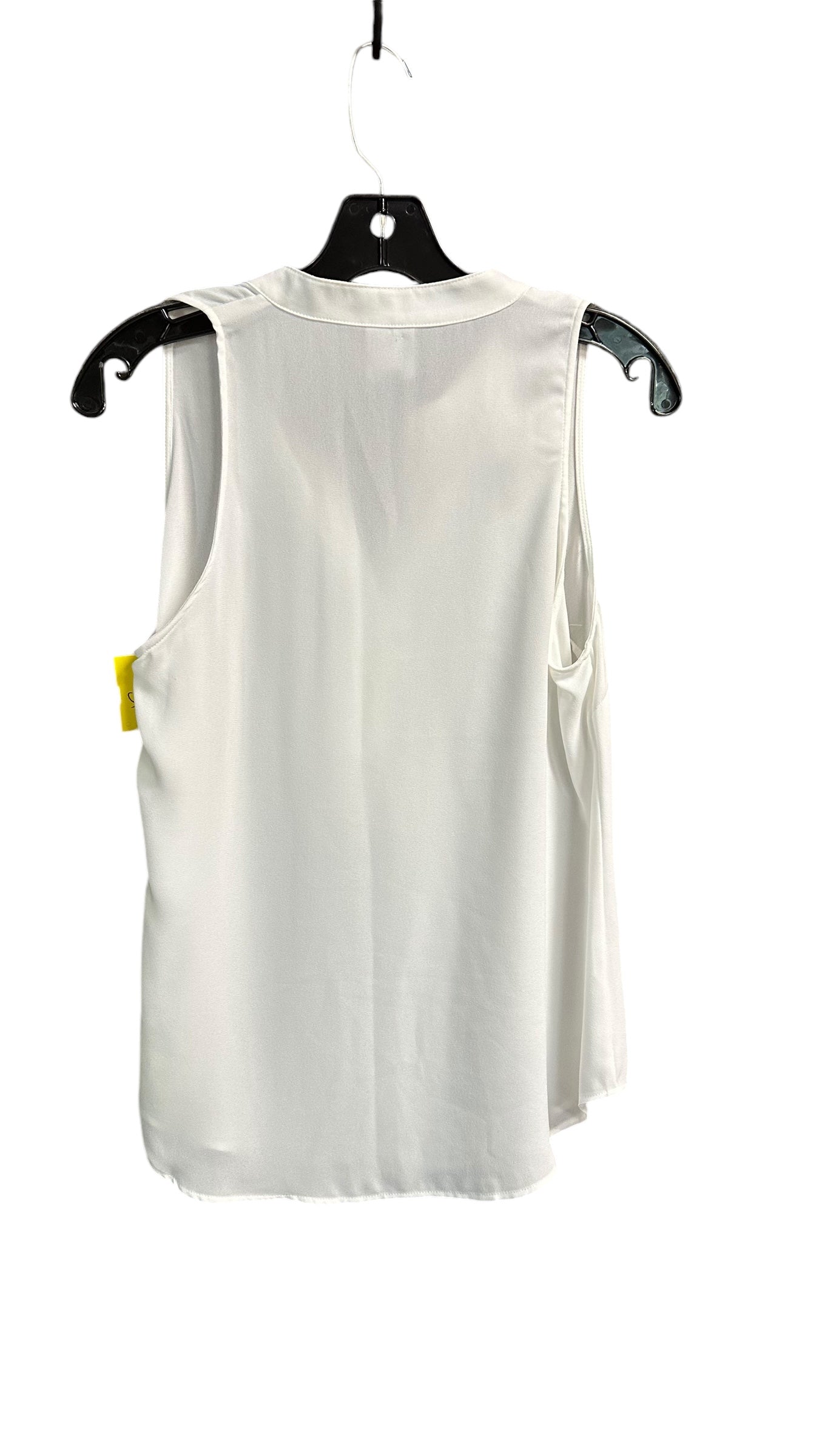 Top Sleeveless By Cabi In White, Size: S