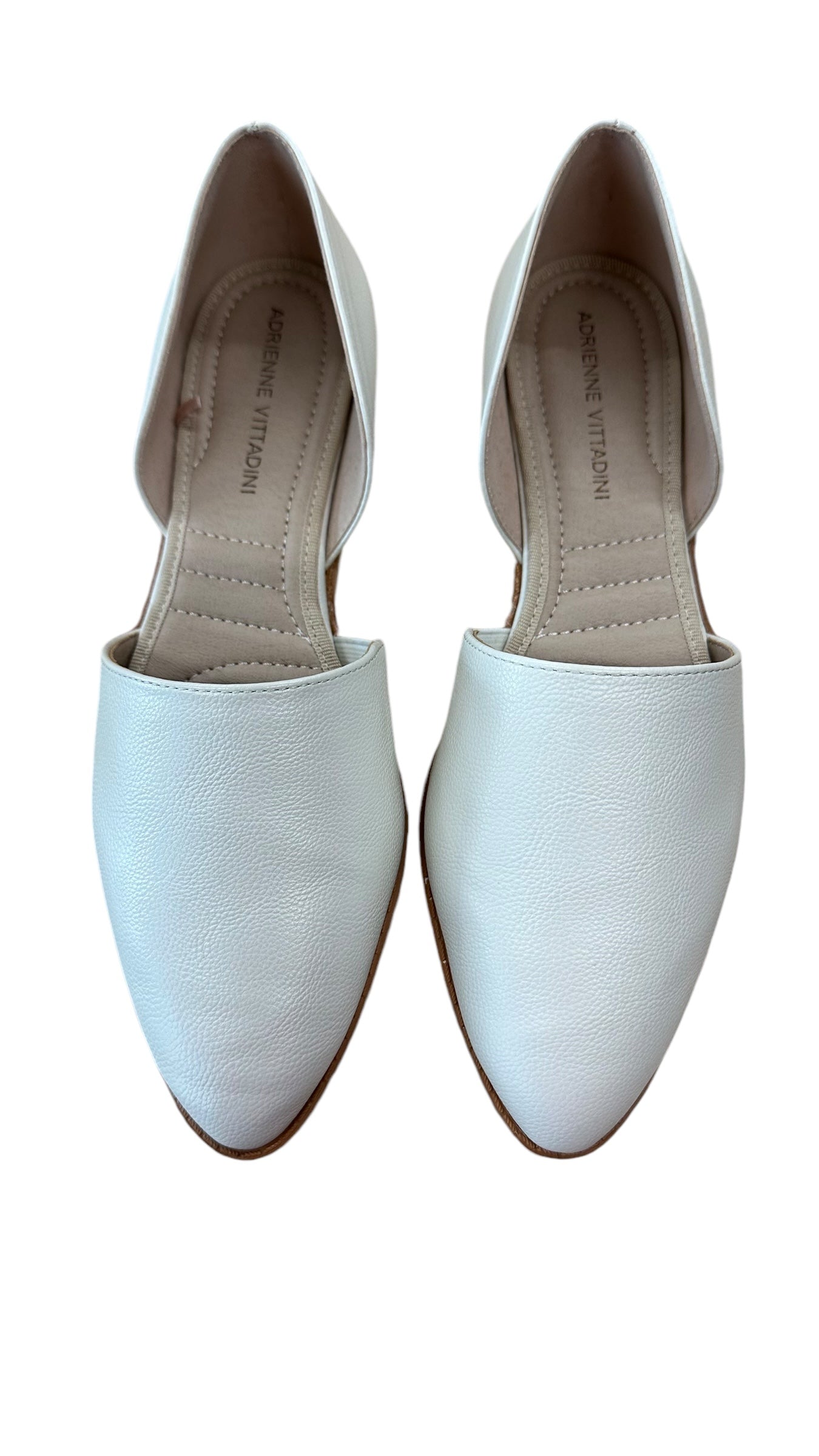 Shoes Flats By Adrienne Vittadini In Cream, Size: 7.5