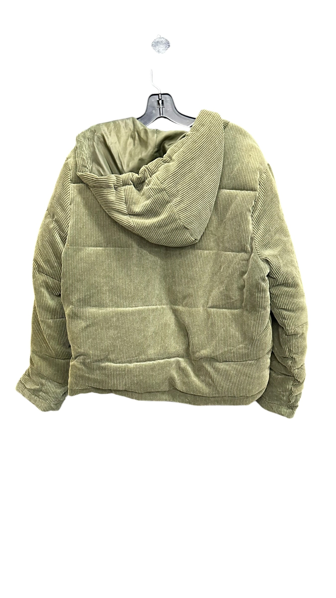 Jacket Puffer & Quilted By Ci Sono In Green, Size: L