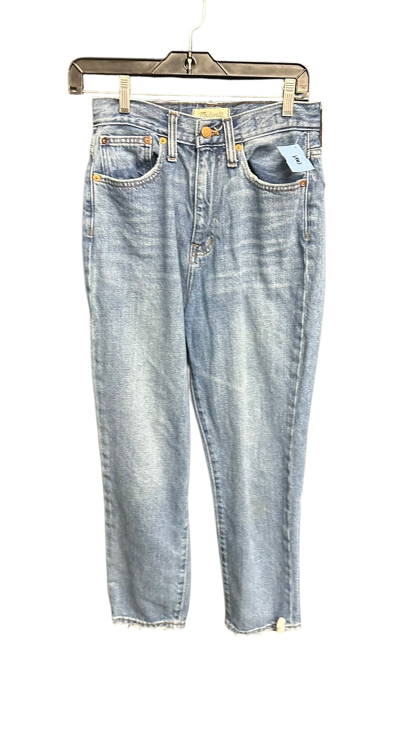 Jeans Boyfriend By Madewell In Blue Denim, Size: 2