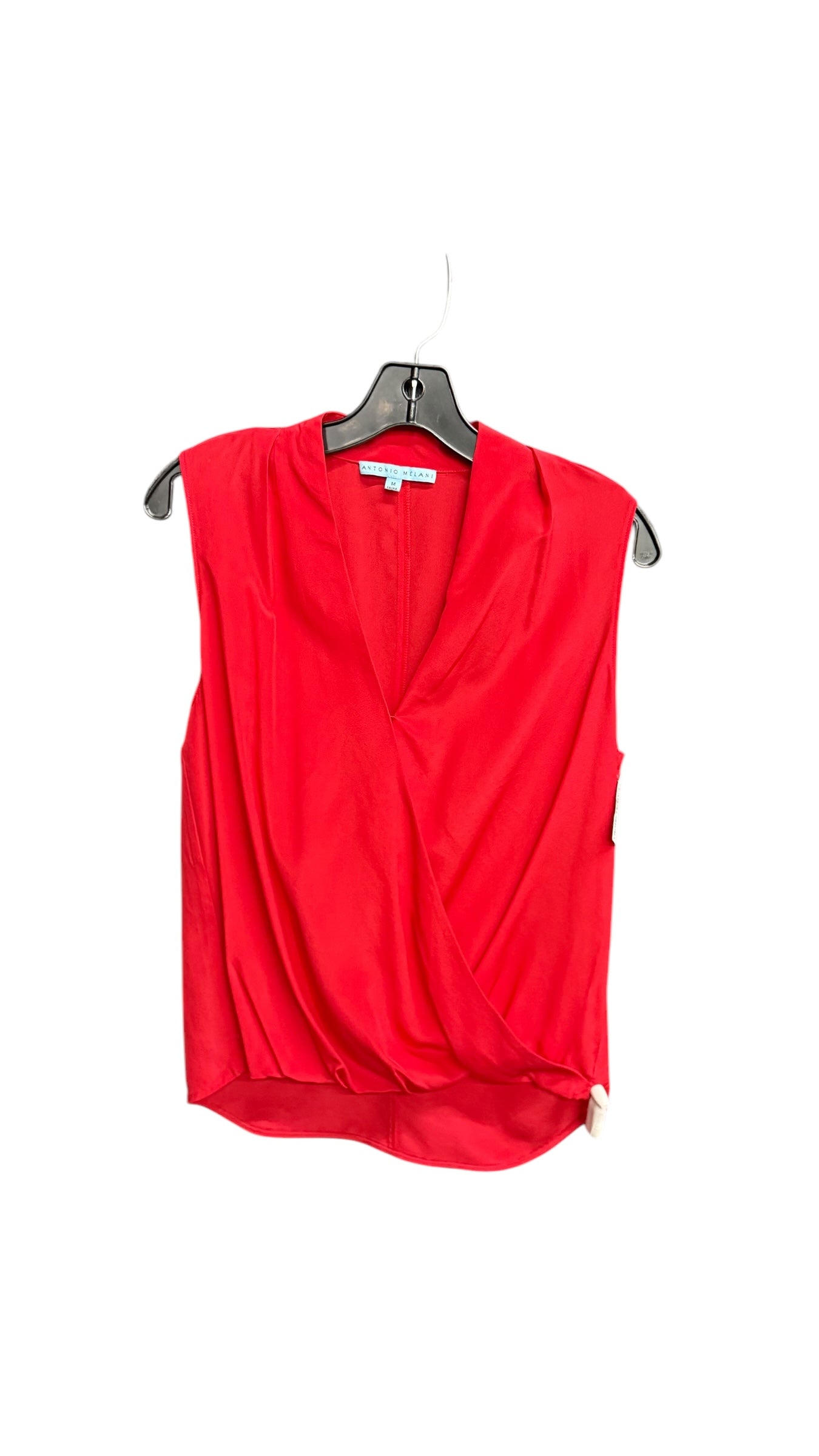 Top Sleeveless By Antonio Melani In Red, Size: M