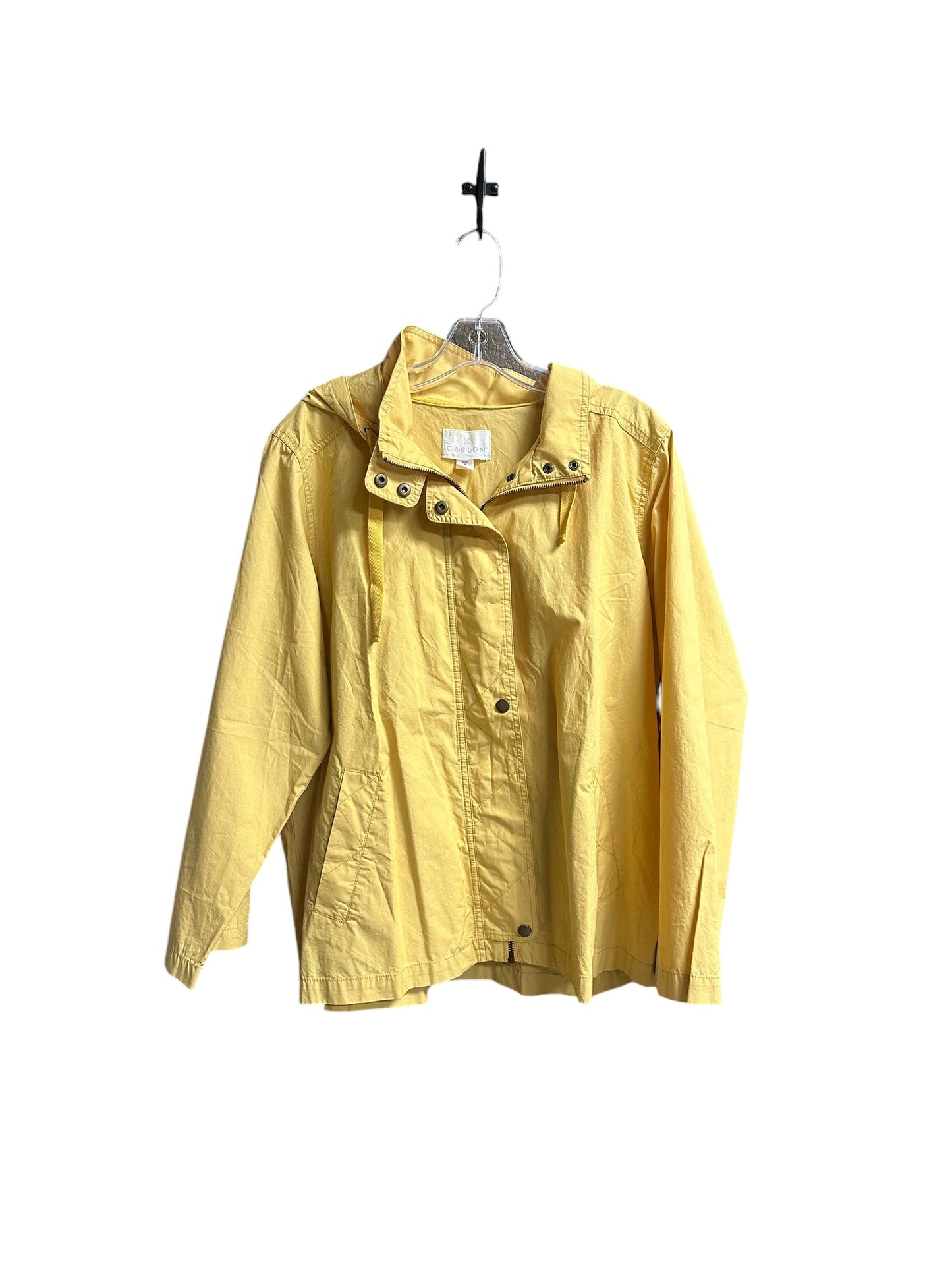 Coat Other By Caslon In Yellow, Size: M