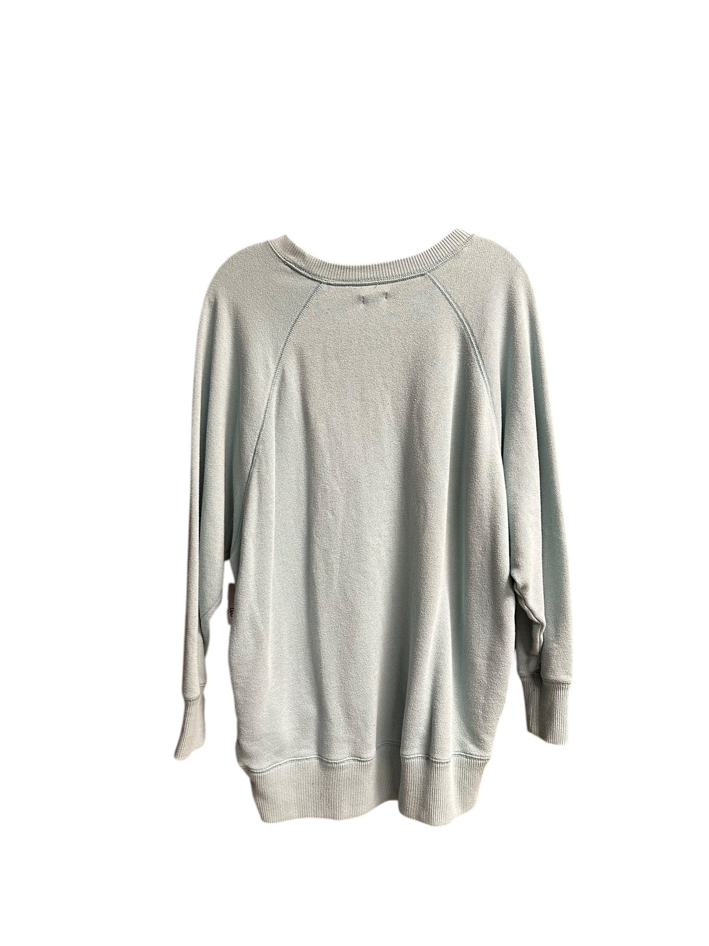 Top Long Sleeve By Aerie In Blue, Size: Petite   S