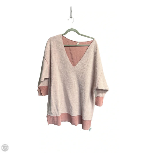 Sweater By Free People In Pink, Size: Sp