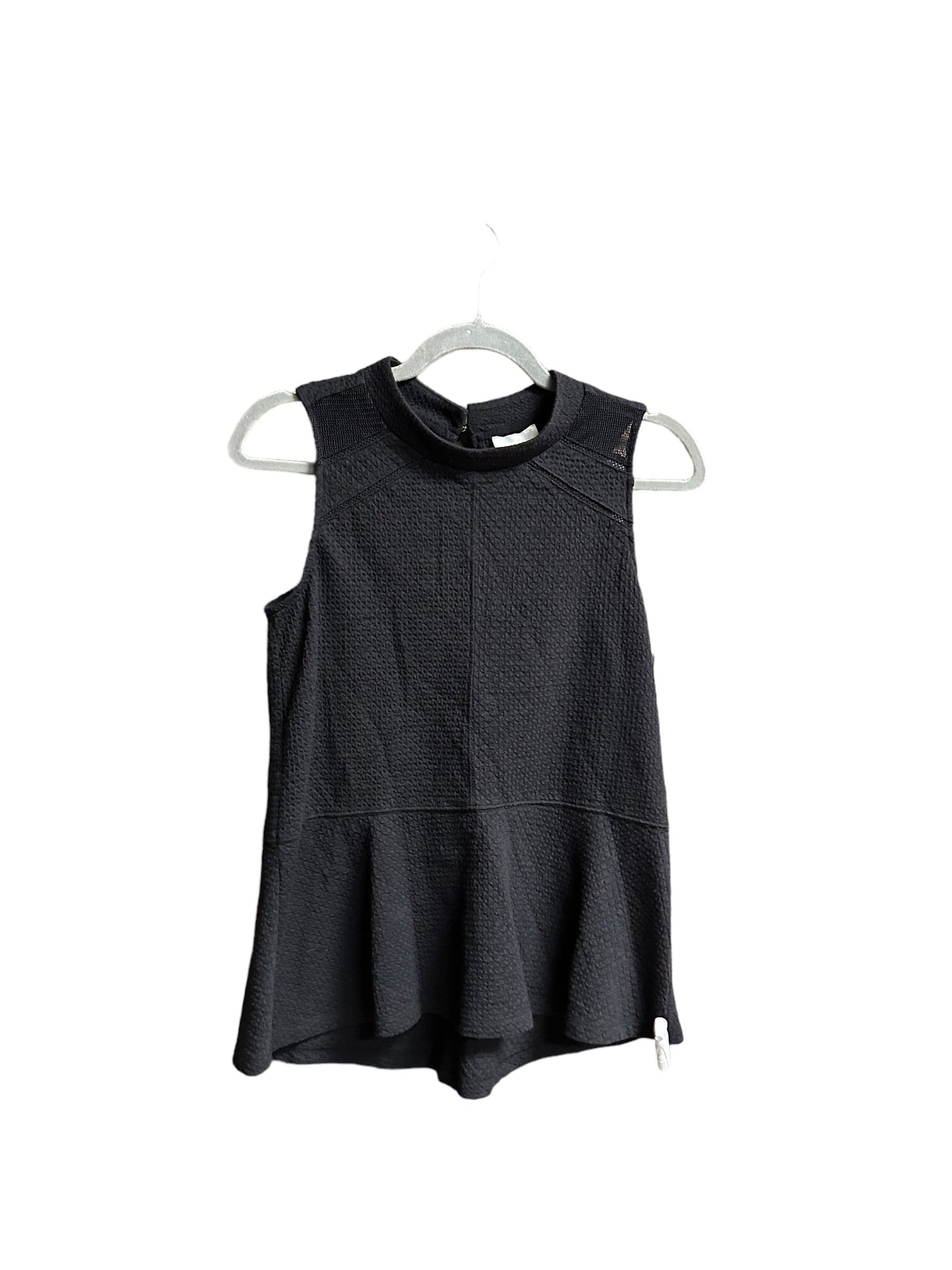 Black Top Sleeveless Deletta, Size Xs