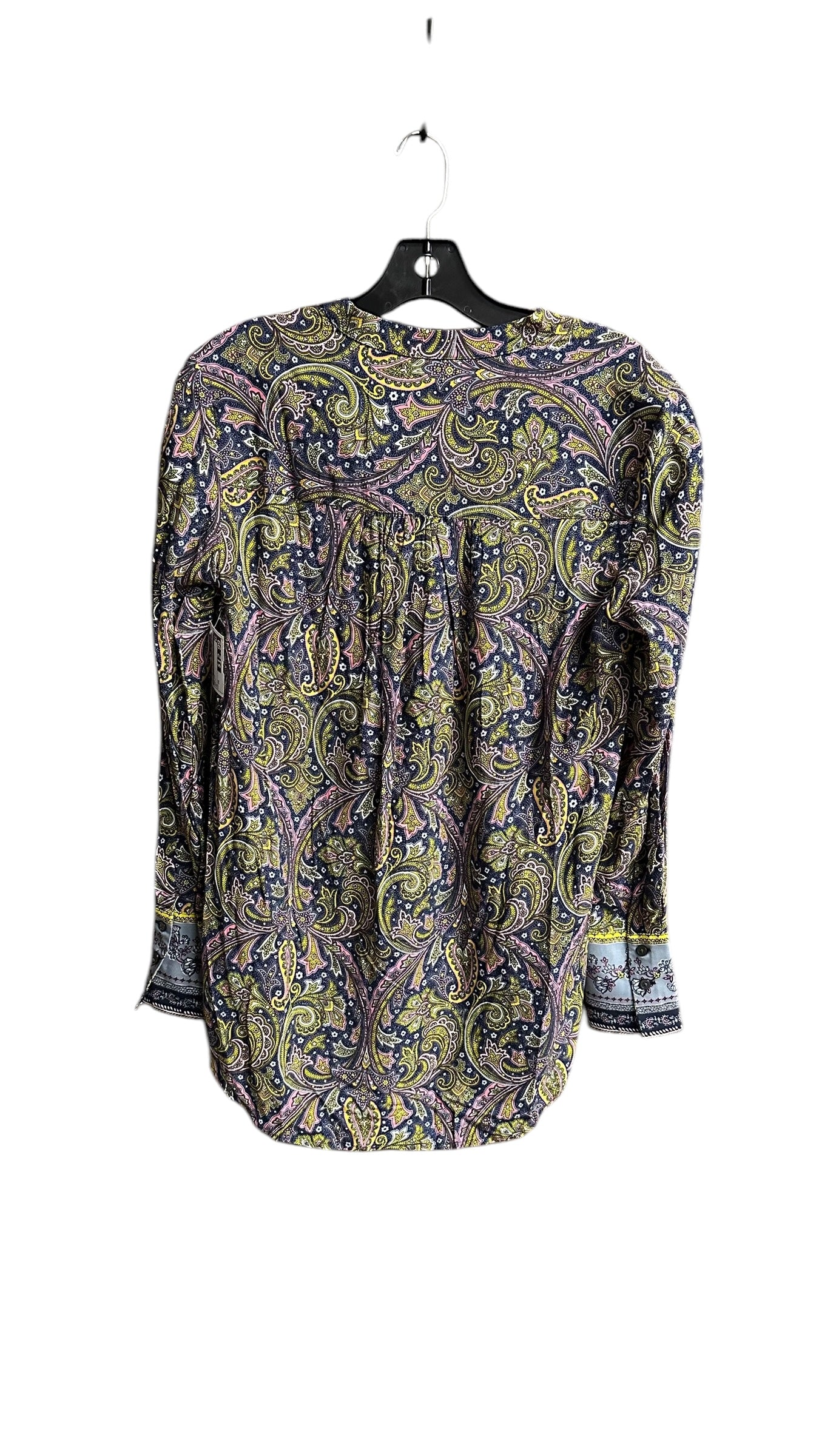 Top Long Sleeve By Loft In Multi-colored, Size: Xs