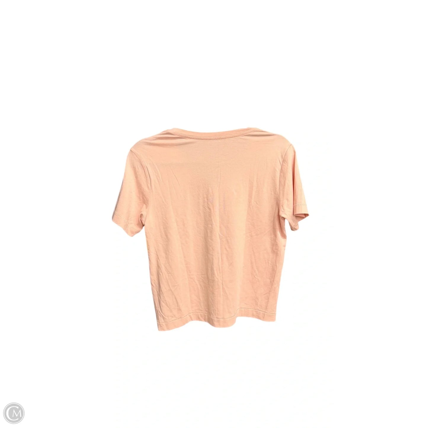 Athletic Top Short Sleeve By Nobull In Pink, Size: Xs