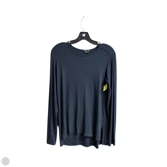 Top Long Sleeve By Theory In Black, Size: S