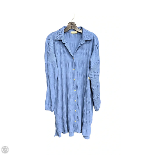 Dress Casual Midi By Umgee In Blue, Size: M