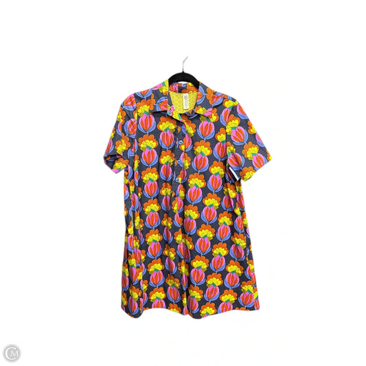 Dress Casual Midi By Uncle Frank In Multi-colored, Size: S