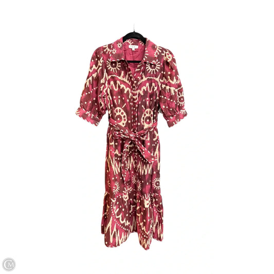 Dress Casual Maxi By Thml In Maroon, Size: S