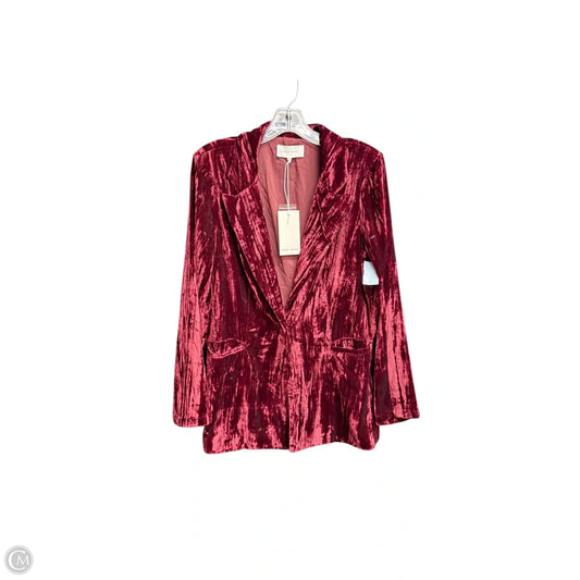 Blazer By Dear John In Maroon, Size: M