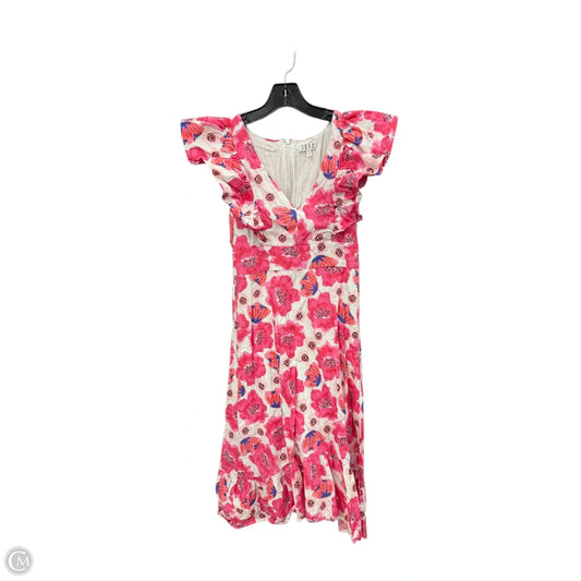 Dress Casual Maxi By Tcec In Floral Print, Size: M