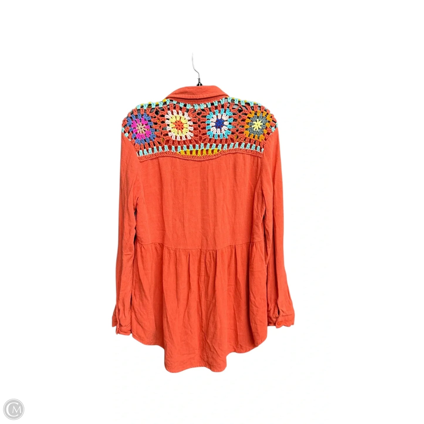Top Long Sleeve By Umgee In Orange, Size: M