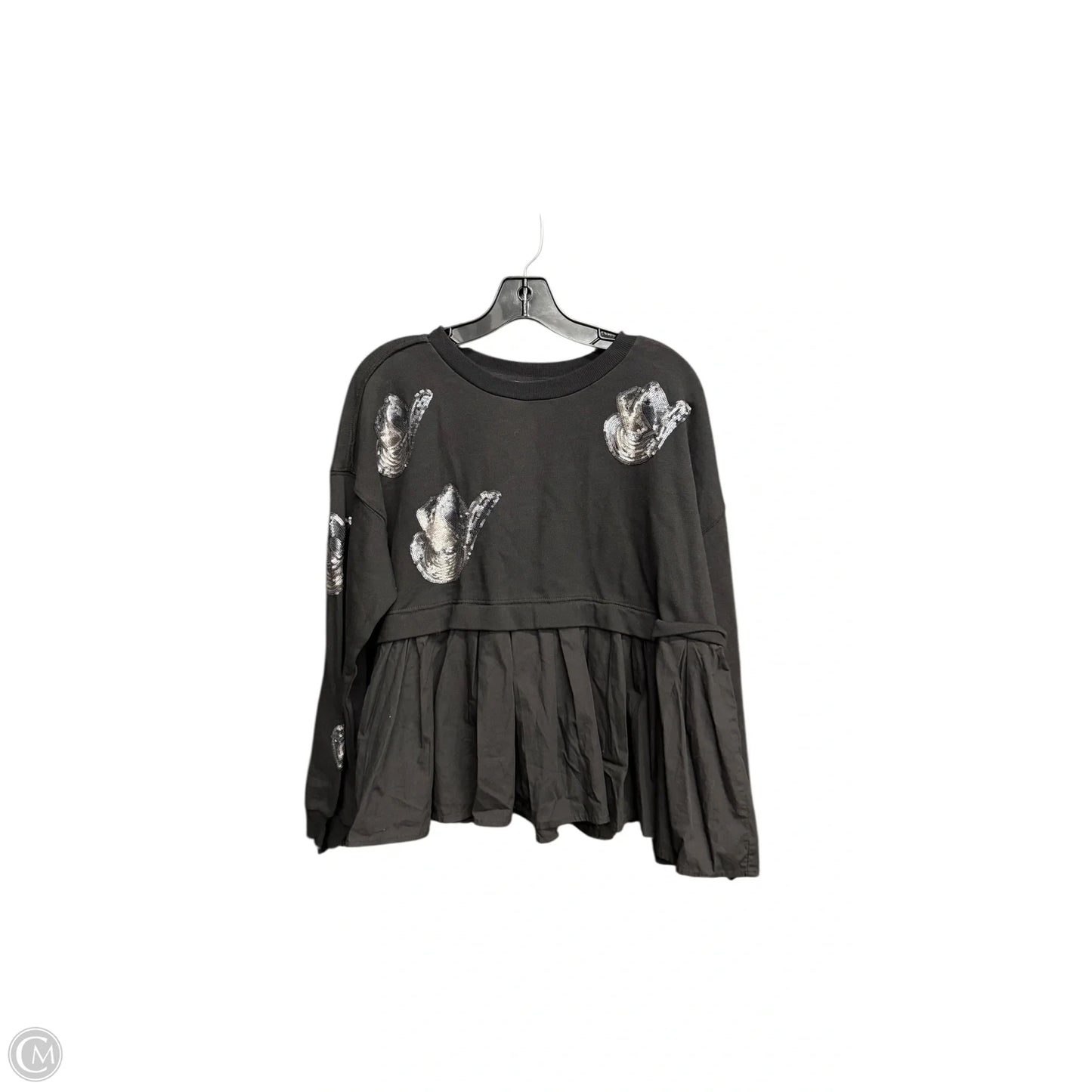 Top Long Sleeve By Blue B In Black, Size: Sp