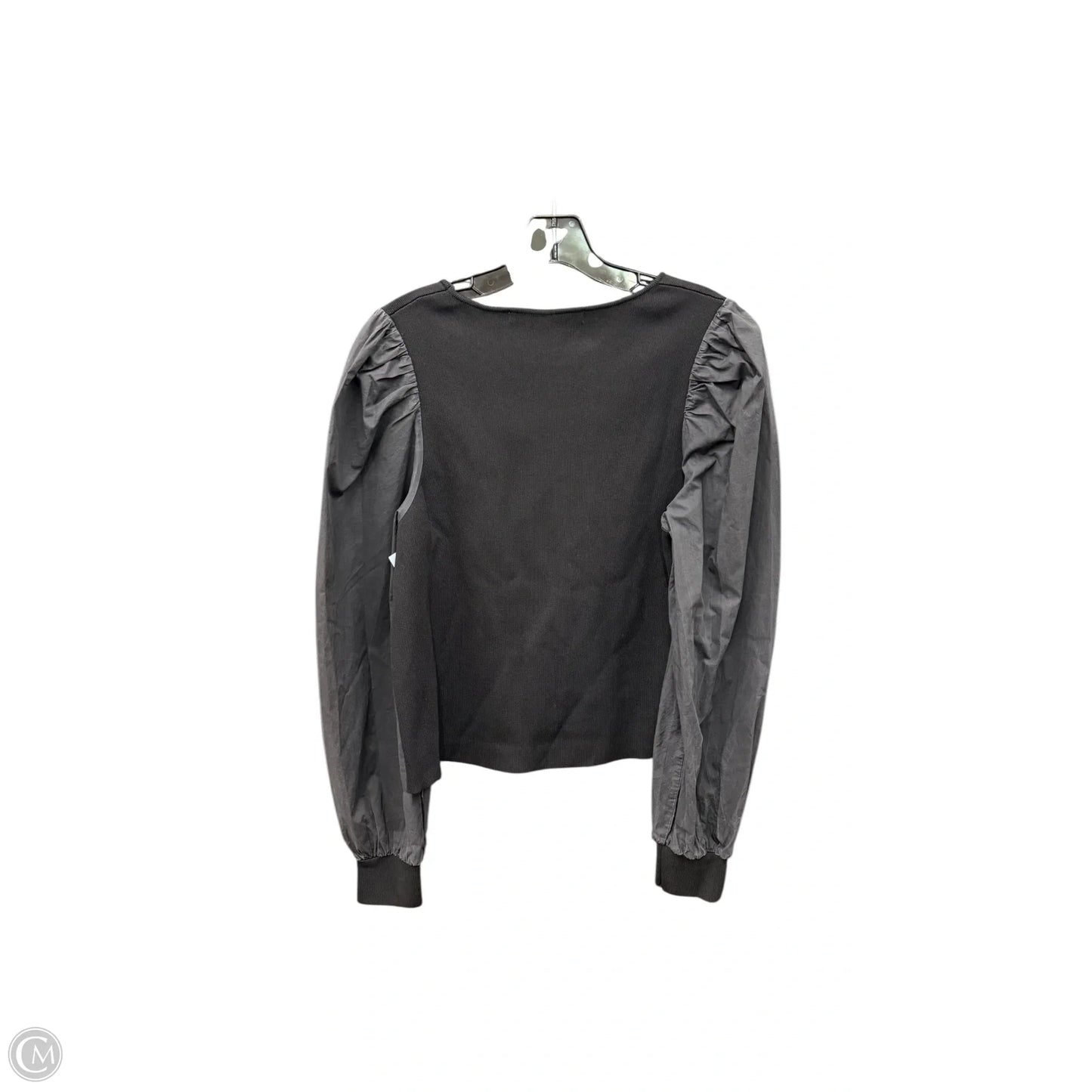 Top Long Sleeve By English Factory In Black, Size: L