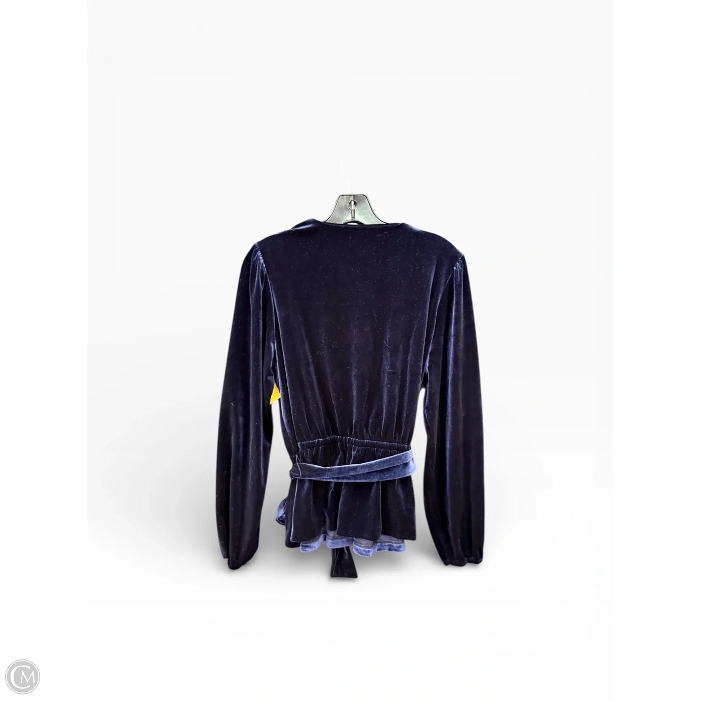 Top Long Sleeve By Lauren By Ralph Lauren In Blue, Size: M