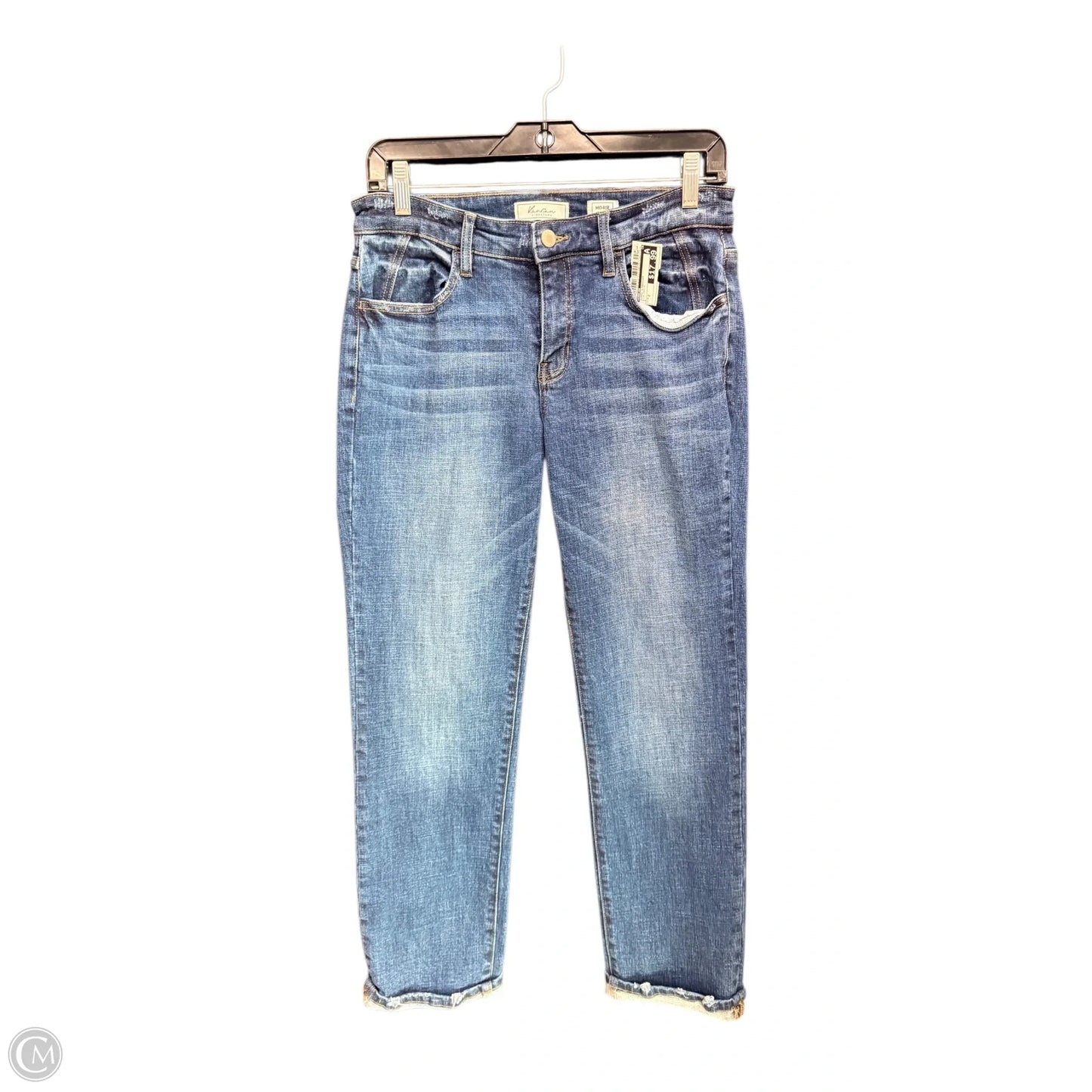 Jeans Straight By Kancan In Blue Denim, Size: 2