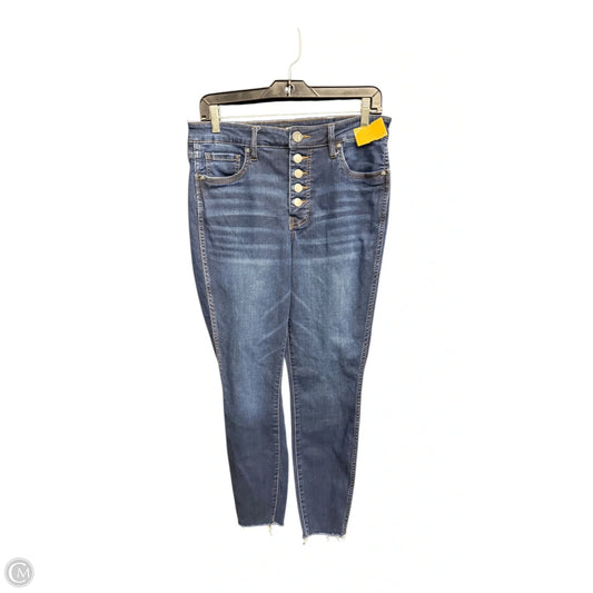 Jeans Skinny By Kut In Blue Denim, Size: 8