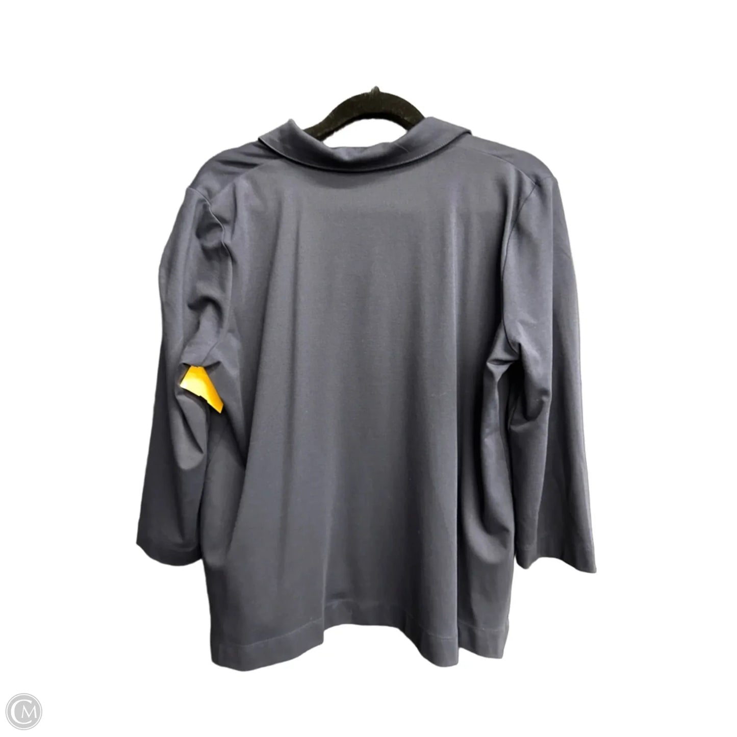Top 3/4 Sleeve By Chicos In Navy, Size: S