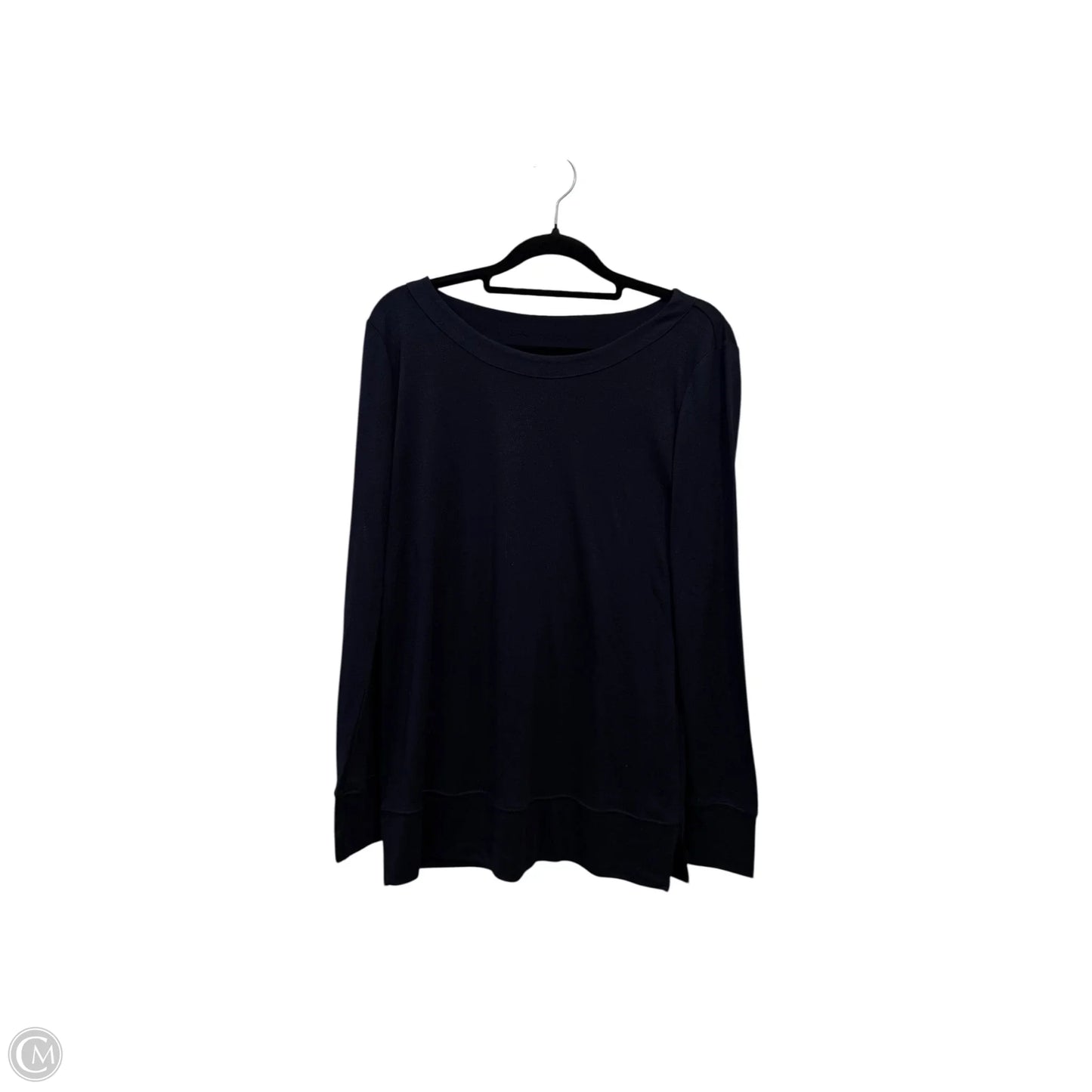 Top Long Sleeve By Loft In Navy, Size: S
