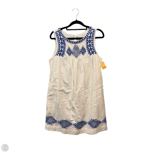 Dress Casual Short By J. Crew In Blue & White, Size: Xs