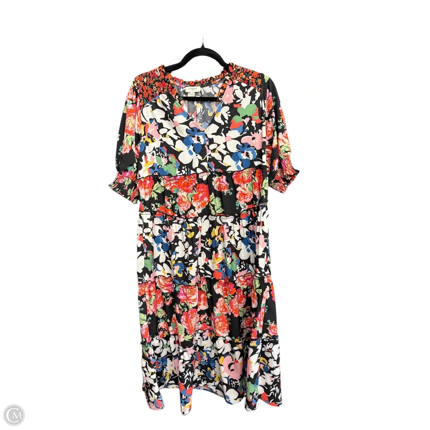 Dress Casual Maxi By Umgee In Floral Print, Size: S