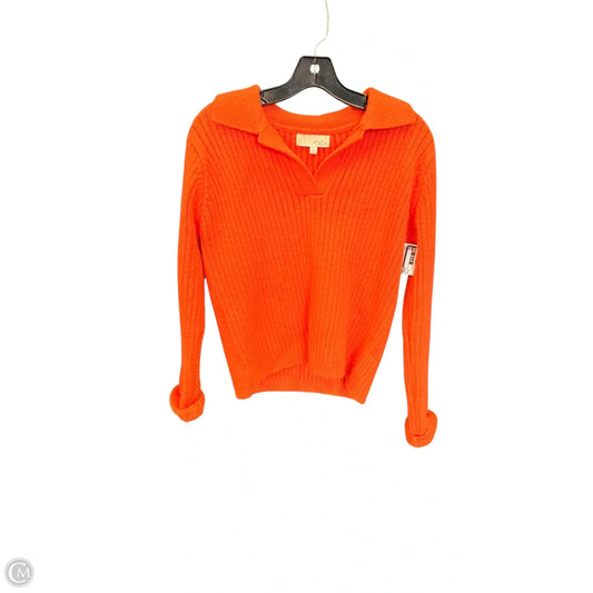 Sweater By Pinch In Orange, Size: L