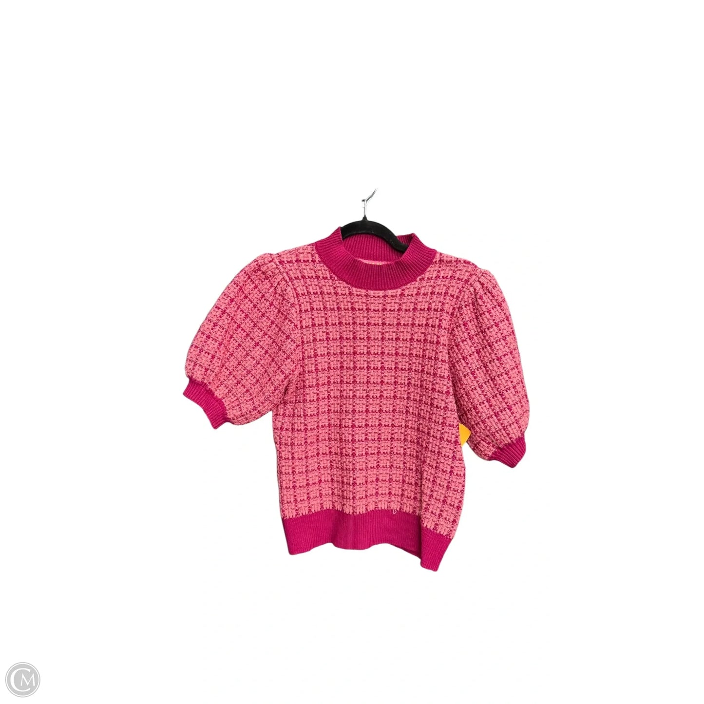 Sweater Short Sleeve By Thml In Pink, Size: S