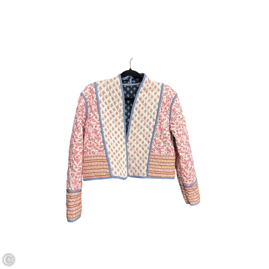 Jacket Puffer & Quilted By Clothes Mentor In Floral Print, Size: S