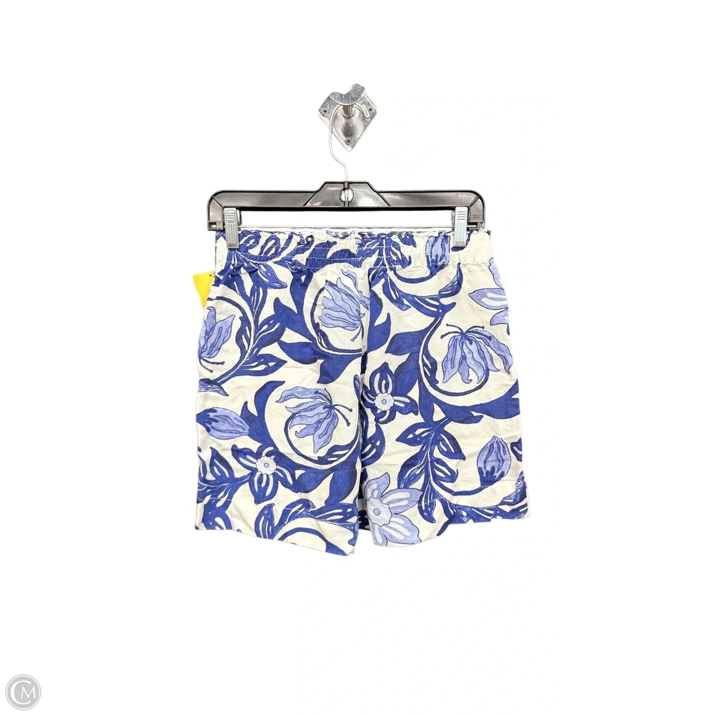 Shorts By H&m In Blue & White, Size: 4