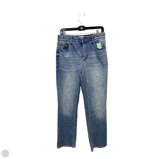 Jeans Straight By Gibson And Latimer In Blue Denim, Size: 8