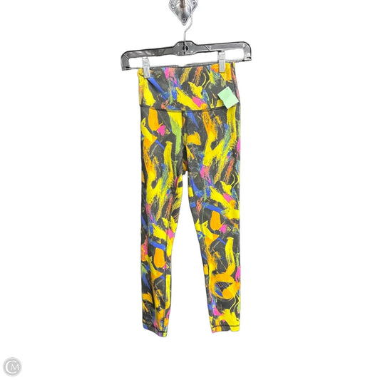Athletic Leggings By Lululemon In Multi-colored, Size: S