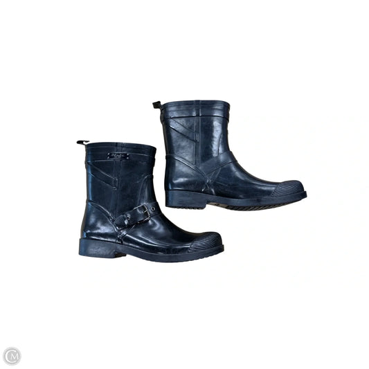 Boots Designer By Coach In Black, Size: 6