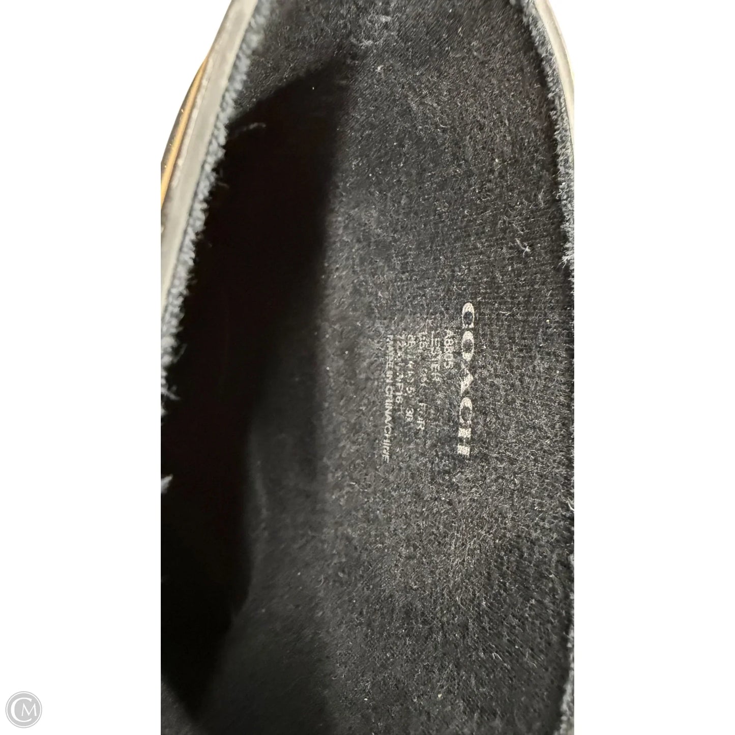 Boots Designer By Coach In Black, Size: 6