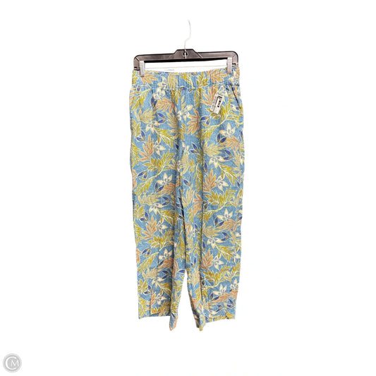 Pants Linen By Cynthia Rowley In Floral Print, Size: 6
