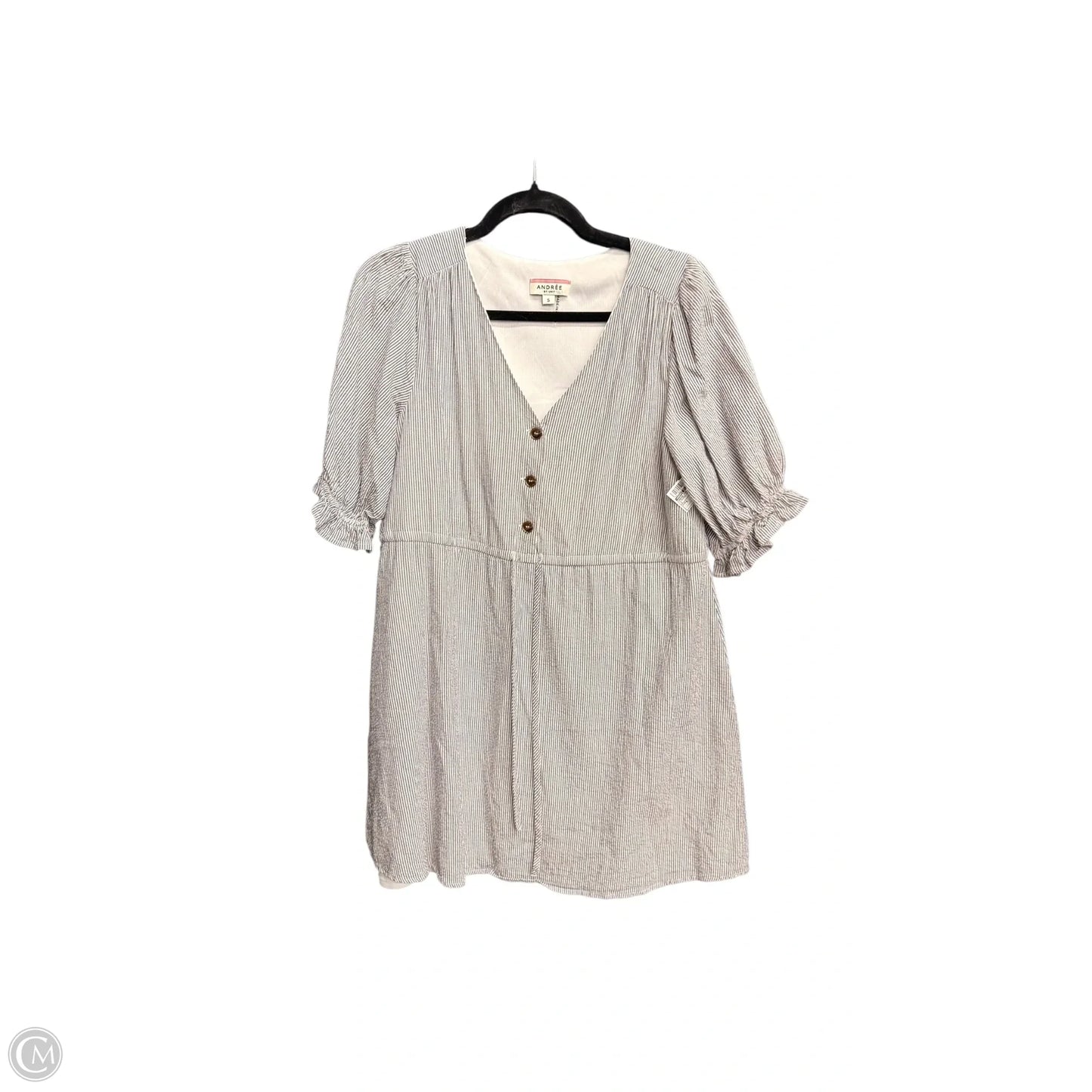 Dress Casual Short By Andree By Unit In Striped Pattern, Size: S