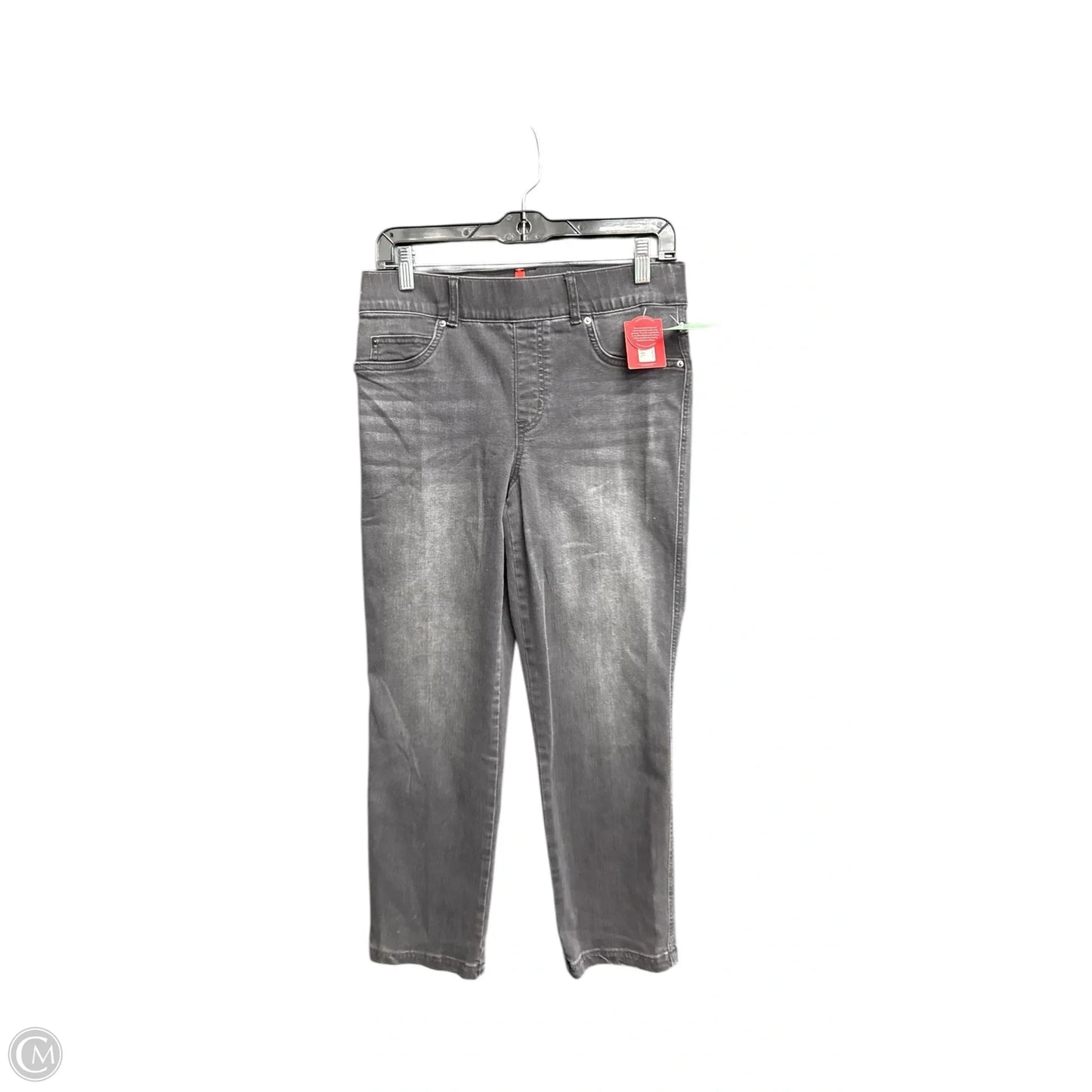 Pants Cropped By Spanx In Black Denim, Size: M