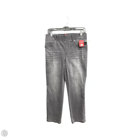 Pants Cropped By Spanx In Black Denim, Size: M