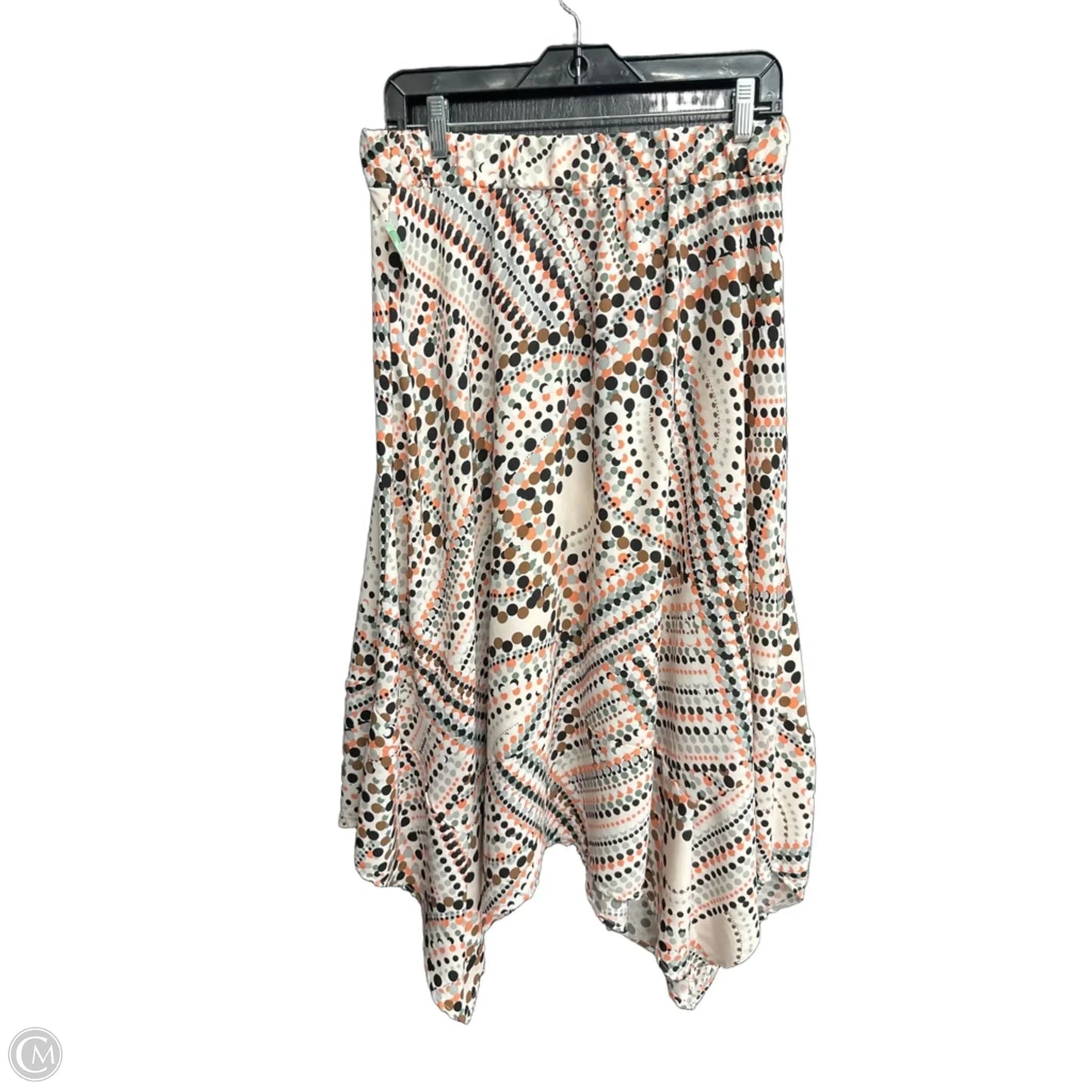 Skirt Midi By Marc New York In Polkadot Pattern, Size: 8
