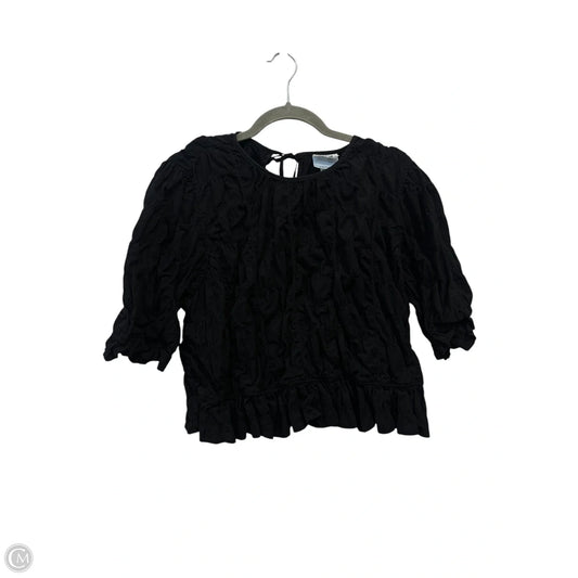 Top Short Sleeve By Future Collective In Black, Size: 2x