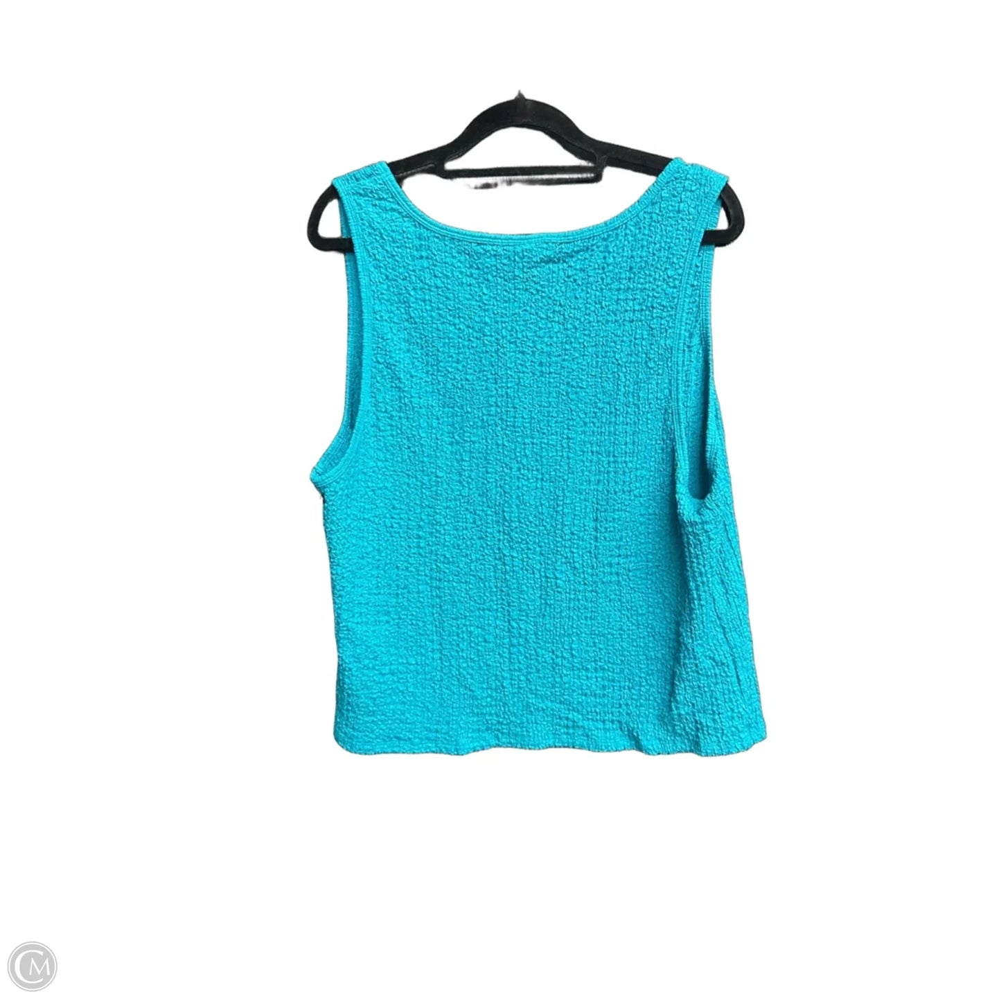 Top Sleeveless By Old Navy In Teal, Size: 2x