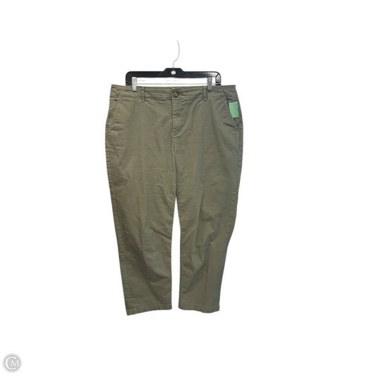 Pants Chinos & Khakis By Loft In Green, Size: 14