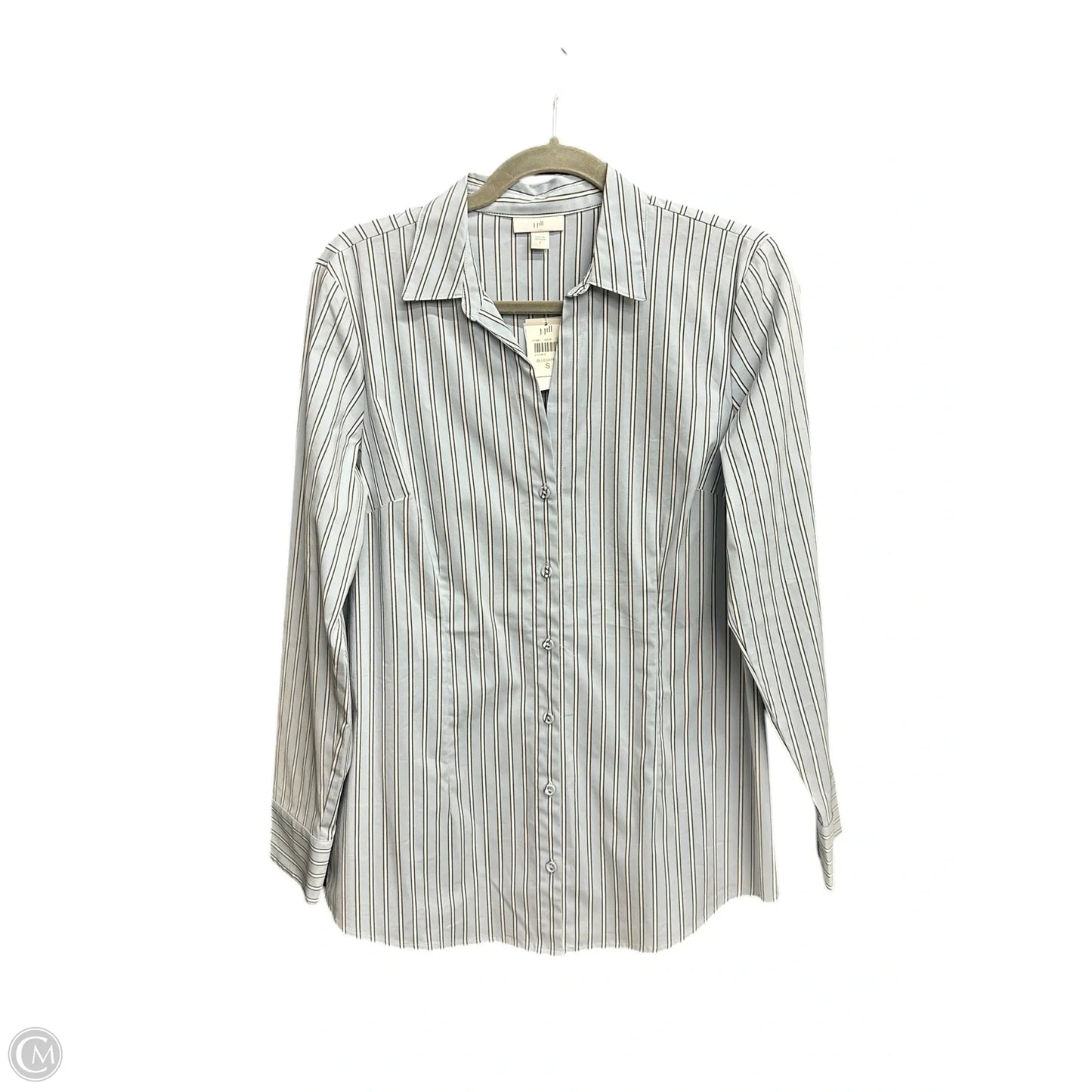 Top Long Sleeve By J. Jill In Striped Pattern, Size: S