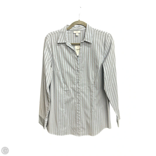 Top Long Sleeve By J. Jill In Striped Pattern, Size: S