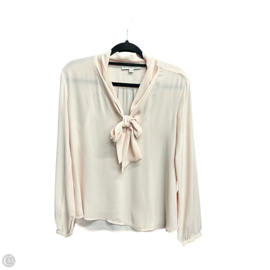Top Long Sleeve By Loft In Pink, Size: S